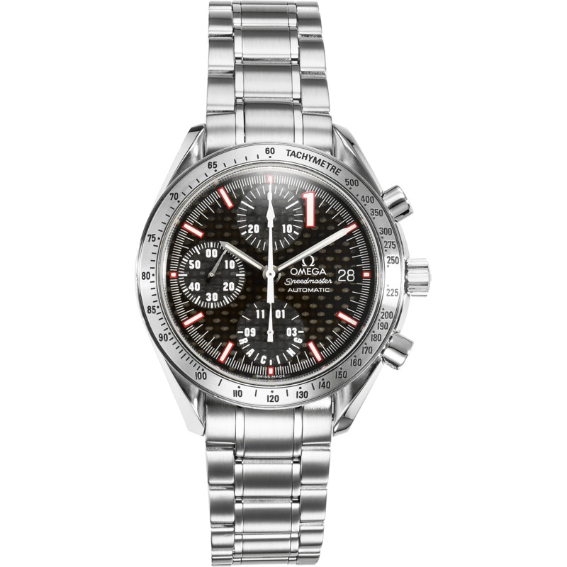 Pre-Owned Omega Speedmaster Date Michael Schumacher Limited Edition (35195000)