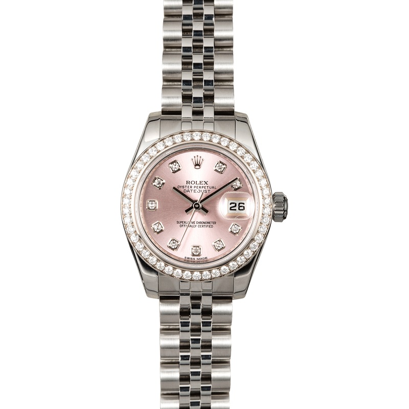 Rolex Lady-Datejust 179384 Diamond Bezel