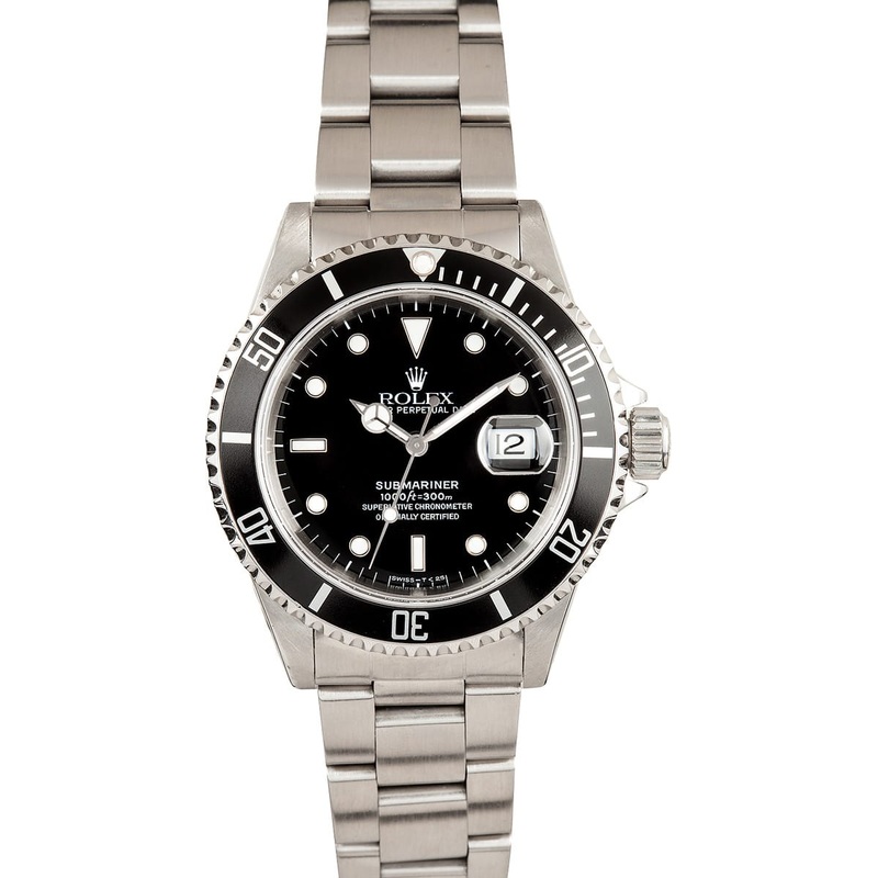 Rolex Submariner Stainless Steel Ref 16610 – Save At Bob’s Watches