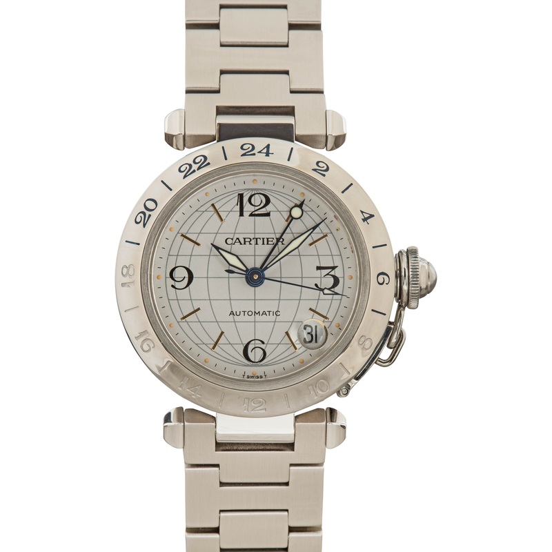 Buy Used Cartier Pasha W31029M7/2377  – Sku: 164339