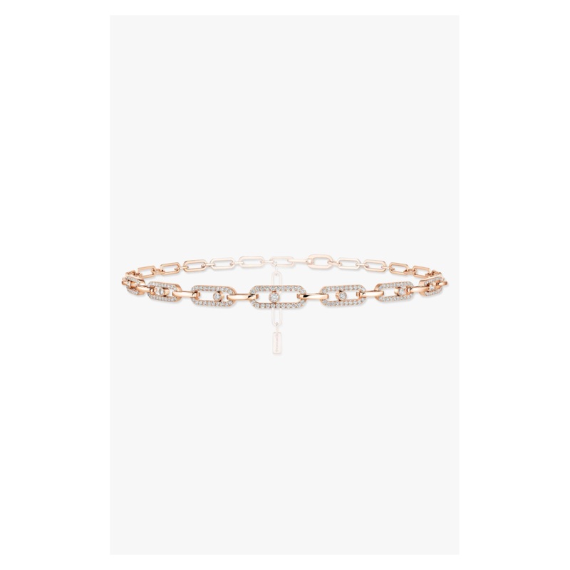 Move Uno Choker in Pink Gold – Messika