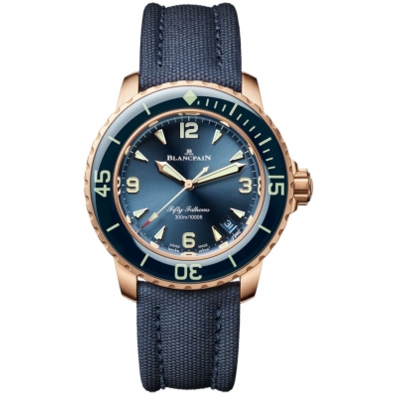 5007-36B40-O52B   Blancpain Fifty Fathoms Automatic 38.2mm Midsize Watch