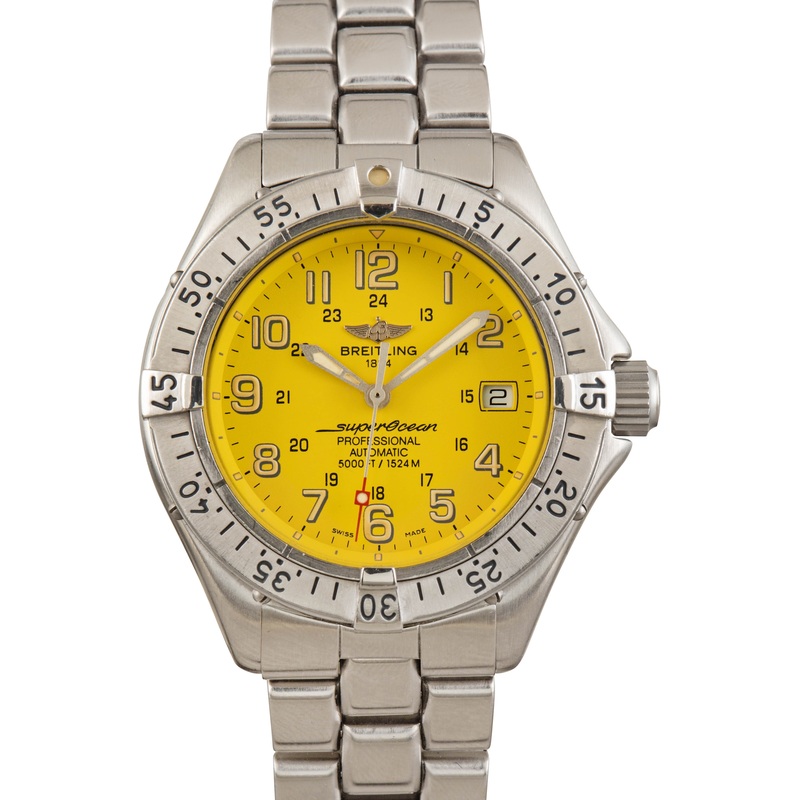 Buy Used Breitling Superocean A17045  – Sku: 171537