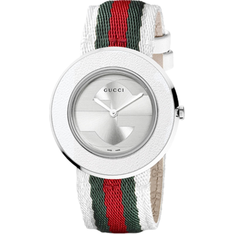 YA129411 Gucci U-Play Collection Ladies Silver Dial Watch