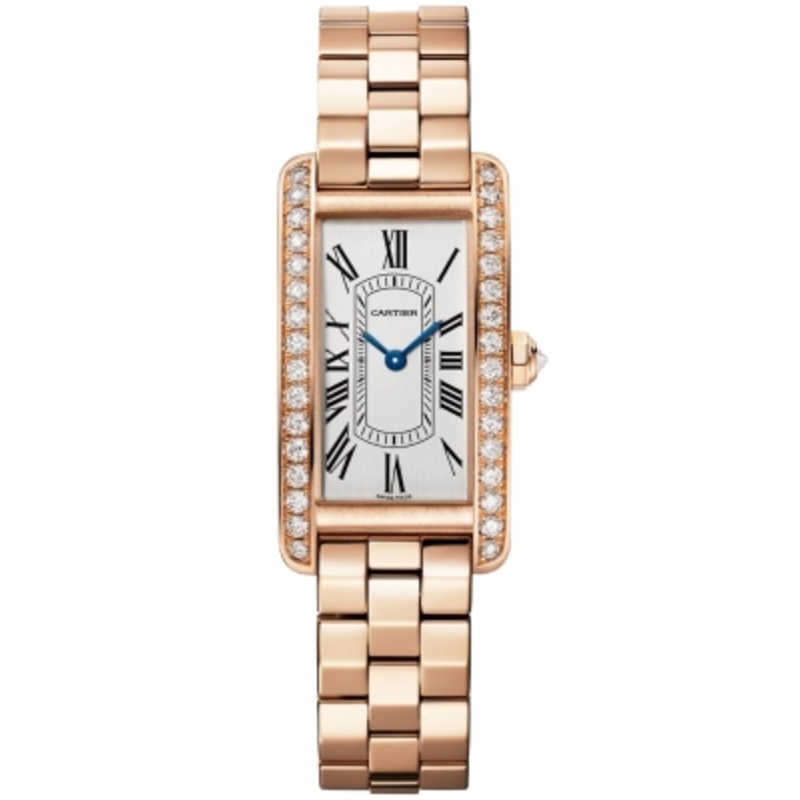 WJTA0056   Cartier Tank Americaine Small Ladies Watch