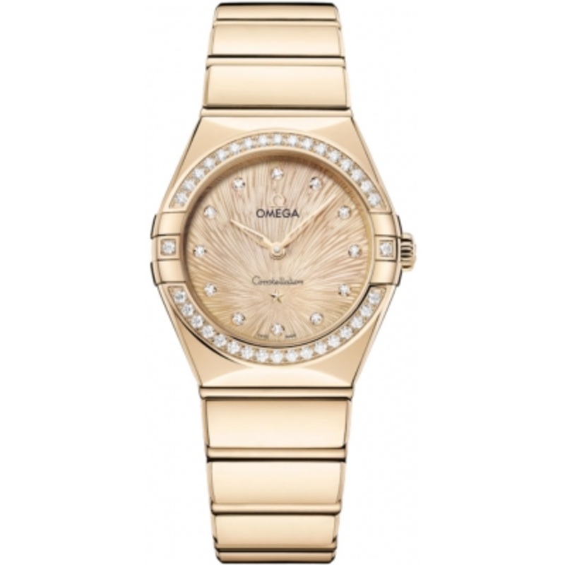 131.55.28.60.58.001   Omega Constellation Quartz 28mm Ladies Watch