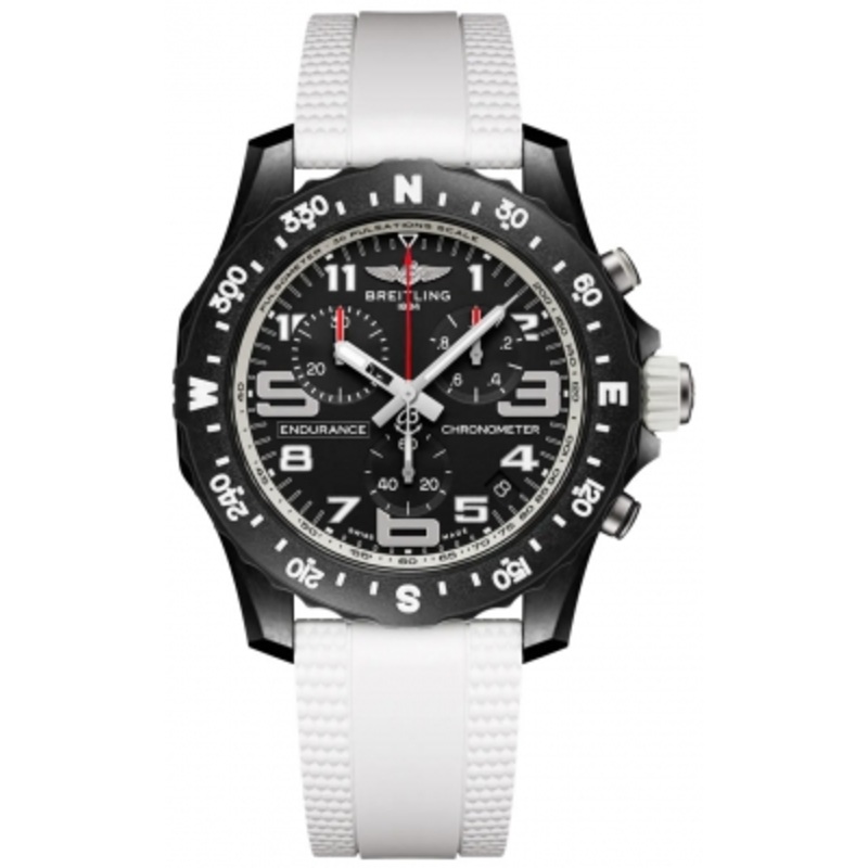 X82310A71B1S2 White Breitling Endurance Pro Quartz 44mm Mens Watch