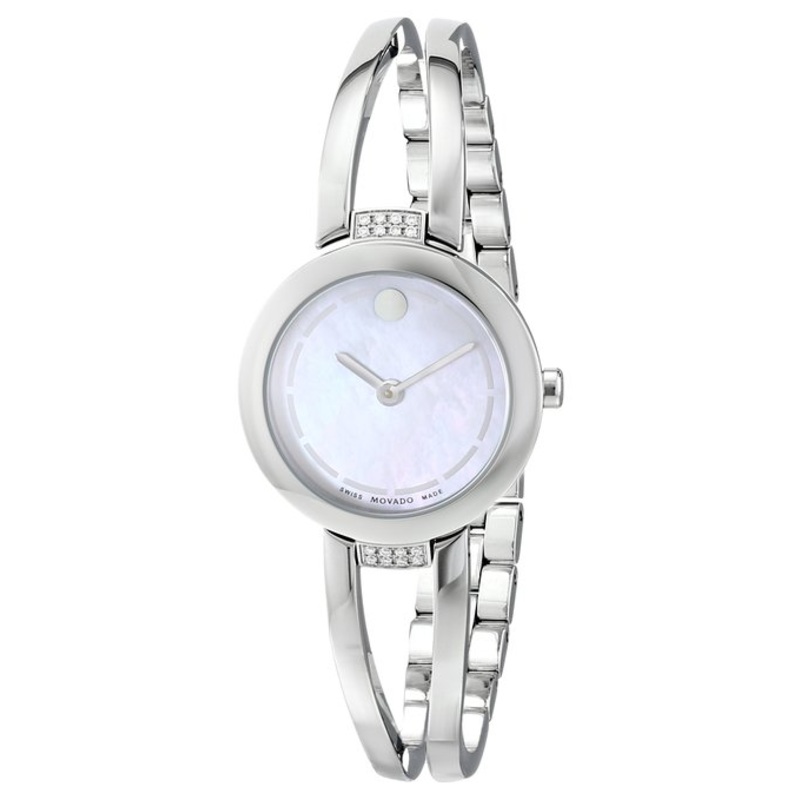 0606813 Movado Amorosa Duo Womens Diamond Pearl Quartz Watch – BRAND NEW