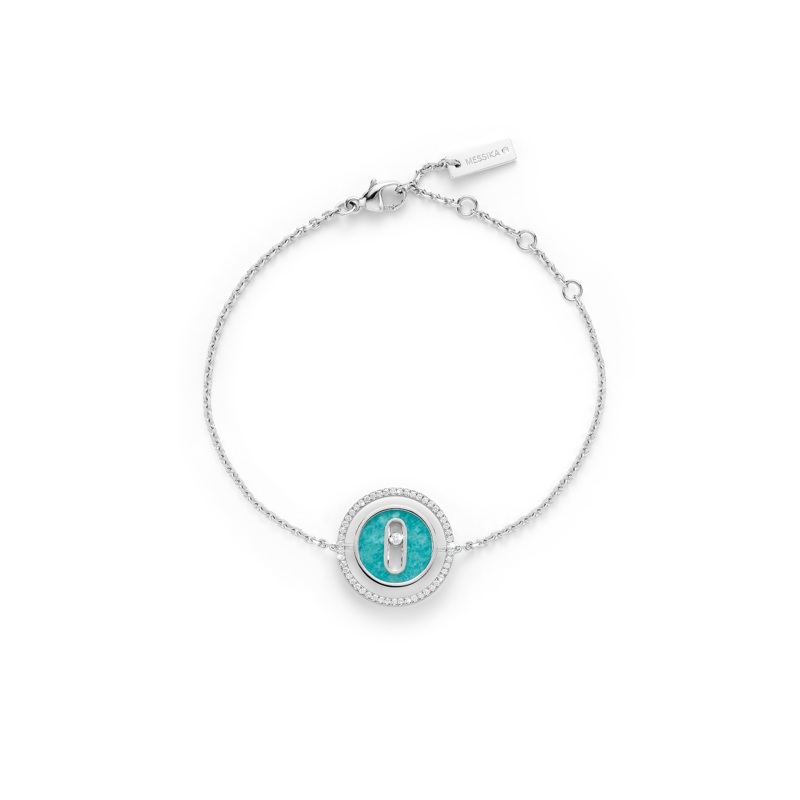 Bucherer Exclusive Lucky Move Amazonite Bracelet in White Gold – Messika
