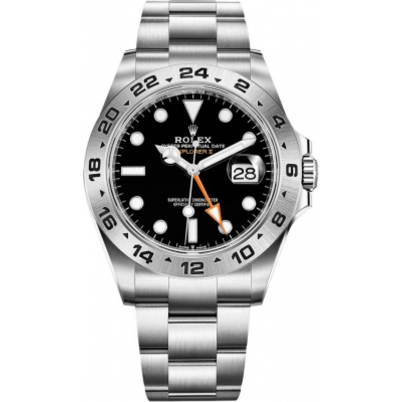 226570 Black Rolex Explorer II 42mm Mens Watch