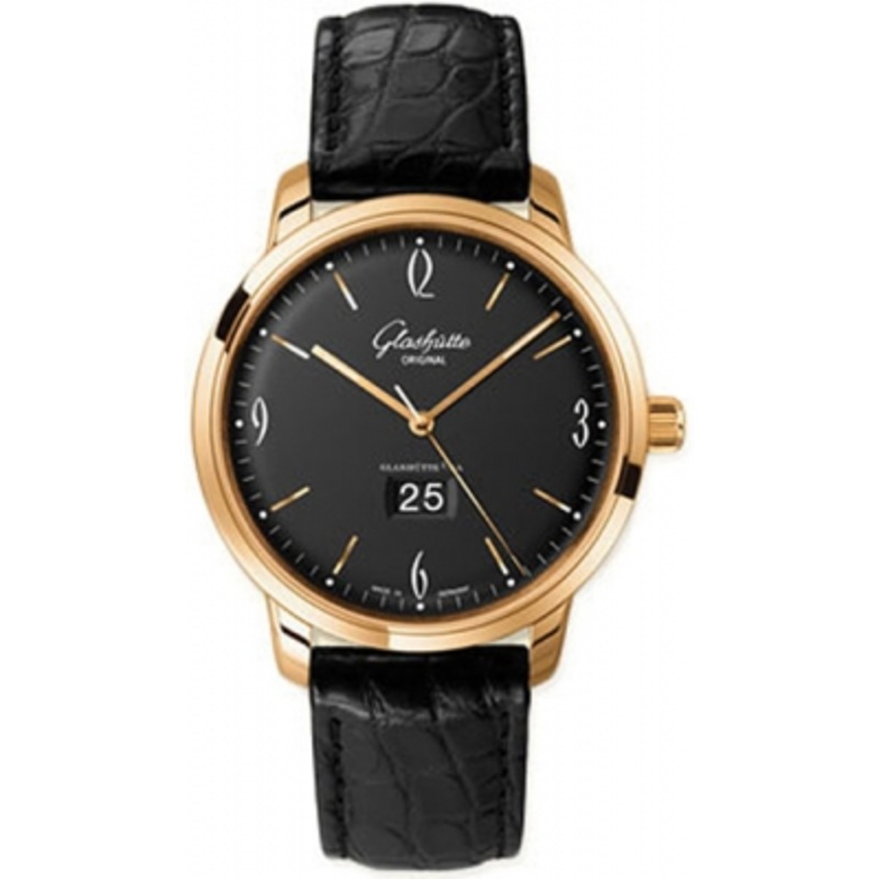 2-39-47-02-01-04   Glashutte Original Senator Sixties Panorama Date Mens Watch