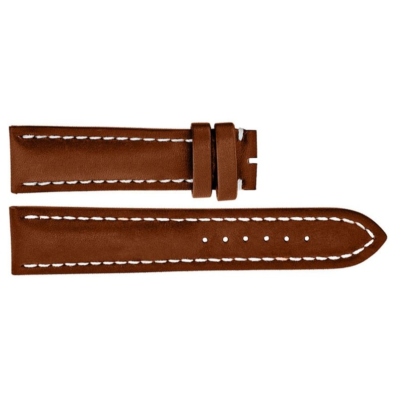 433X Breitling 22mm Brown Leather Strap with Tang Buckle – BRAND NEW