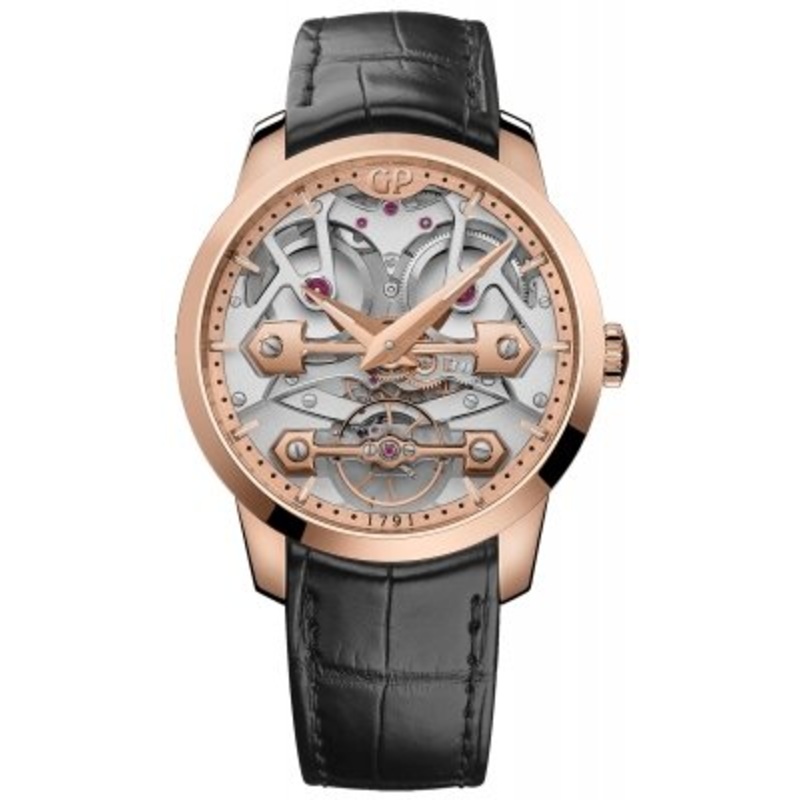 86005-52-001-bb6a 40mm Girard Perregaux Classic Bridges Mens Watch