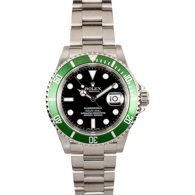 Anniversary Rolex Submariner 16610 – Submariner Date, 100% Authentic Rolex at Bob’s Watches