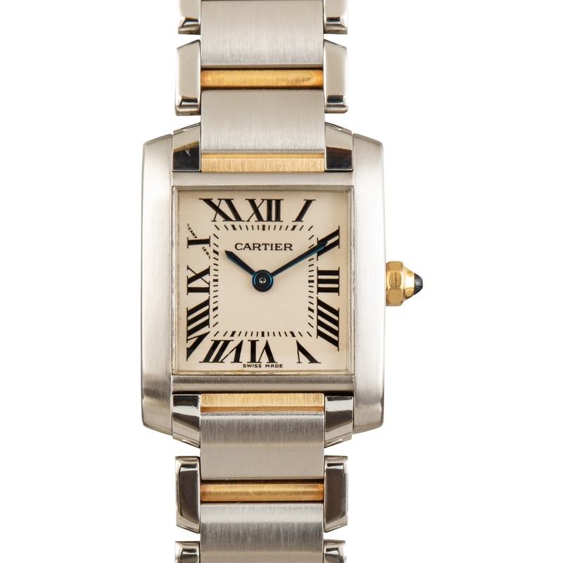 Buy Used Cartier Tank Francaise W51007Q4  – Sku: 171279