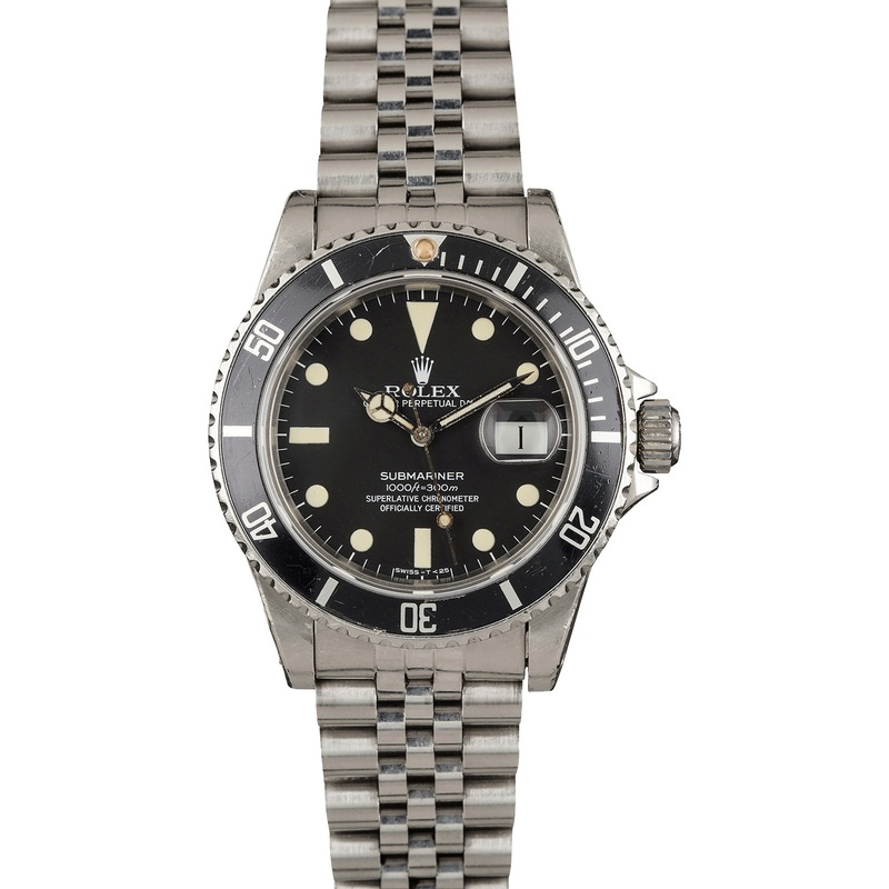 Vintage 1982 Rolex Submariner 16800