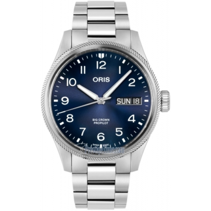 01 752 7760 4065-07 8 22 08P Oris Big Crown ProPilot Day Date 44mm Mens Watch