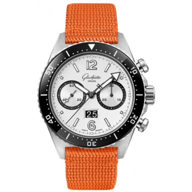 1-37-23-03-80-34   Glashutte Original SeaQ Chronograph 43.2mm Mens Watch