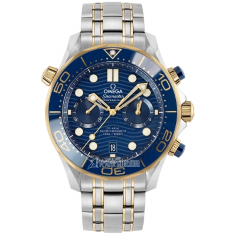 210.20.44.51.03.001   Omega Seamaster Diver 300m Co-Axial Master Chronometer Chronograph 44mm Mens Watch