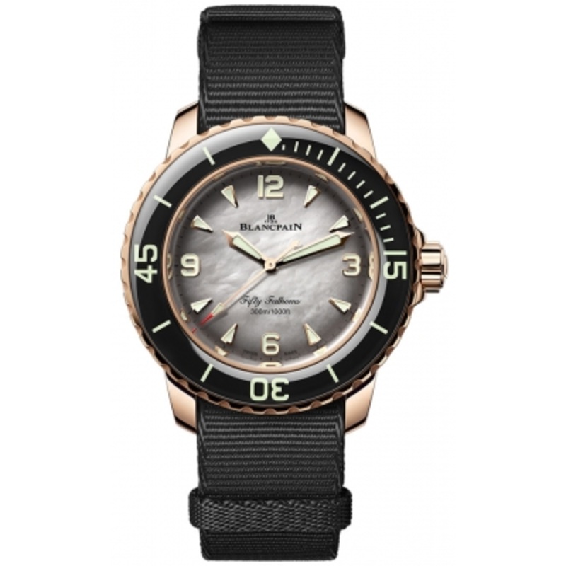 5007-3644A-NABA   Blancpain Fifty Fathoms Automatic 38.2mm Midsize Watch