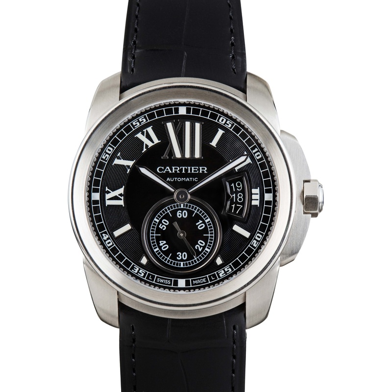 Buy Used Cartier Caliber De Cartier W7100041  – Sku: 173509