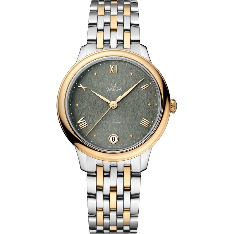 Omega 434.20.34.20.10.001 De Ville Prestige 34mm Steel Gold