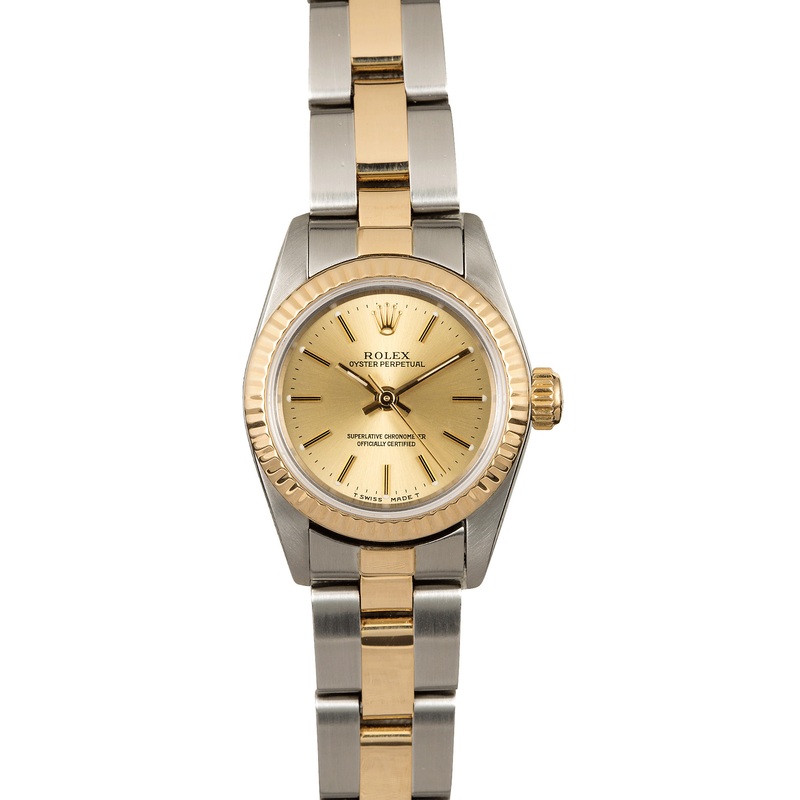 Rolex Oyster Perpetual 67193 Two Tone Oyster
