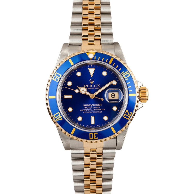 Two Tone Submariner 16613 Jubilee – 100% Rolex