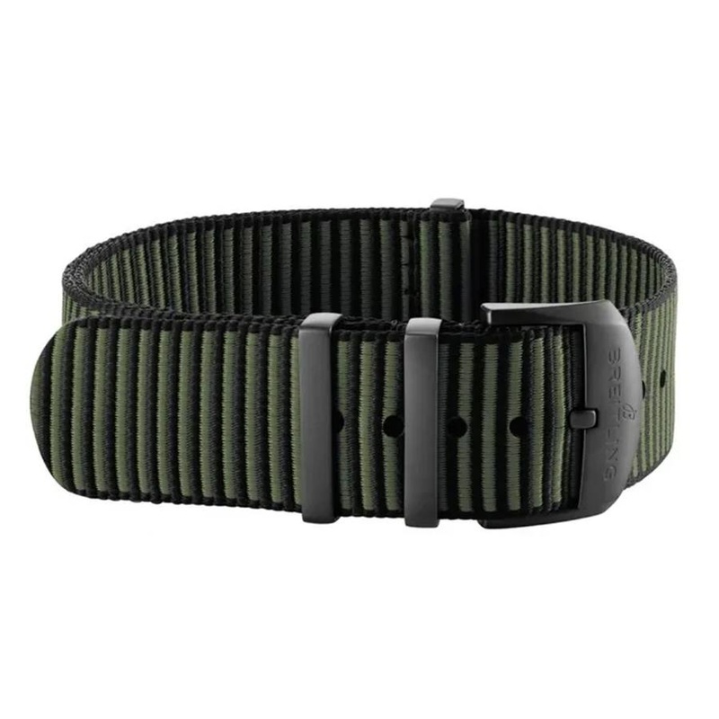 139W.M Breitling Outerknown 24mm Kaki Nylon Nato OEM Strap