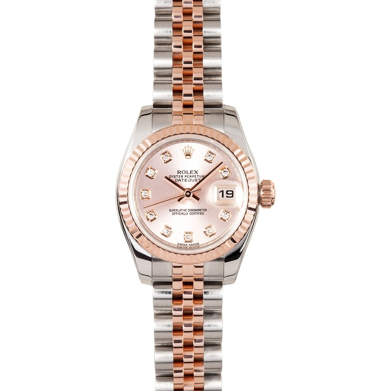 Rose Gold Ladies Datejust – Save up to 50% at Bob’s