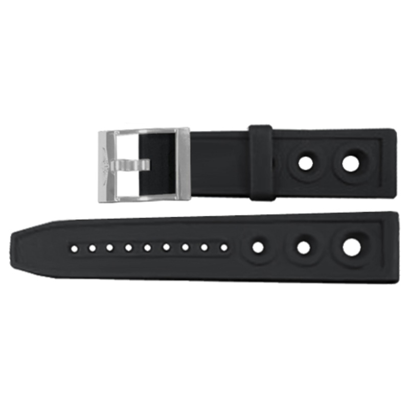 231S Breitling Ocean Racer 18mm Black Rubber Strap