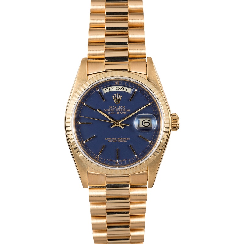 Rolex Presidential 18038 Day-Date 18K Yellow Gold