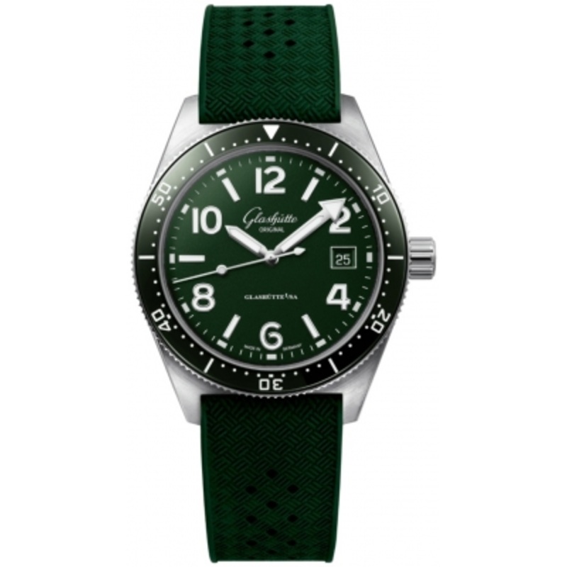 1-39-11-13-63-37 Sapphire Crystal Back Glashutte Original SeaQ Automatic 39.5mm Mens Watch