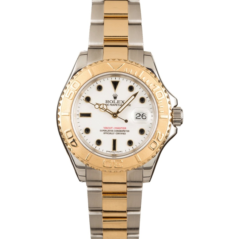Rolex Yacht-Master White Dial 16623 Two-Tone