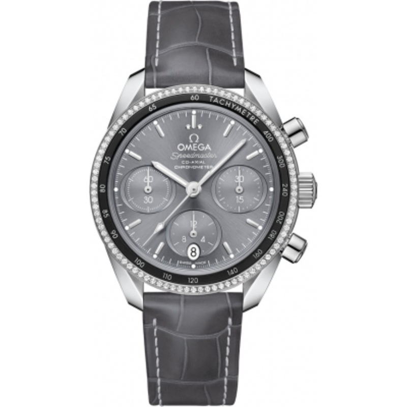324.38.38.50.06.001 Omega Speedmaster Co-Axial Chronograph 38mm Ladies Watch