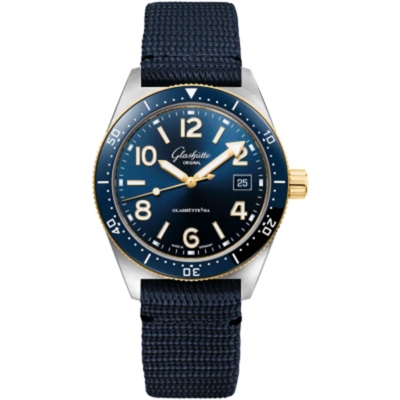 1-39-11-10-70-08 Sapphire Crystal Back Glashutte Original SeaQ Automatic 39.5mm Mens Watch