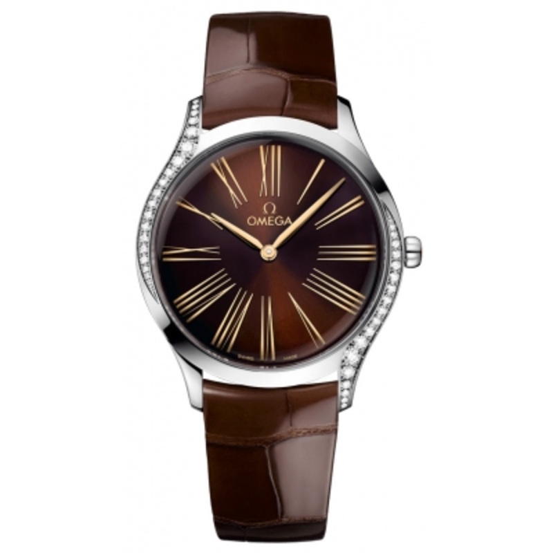 428.18.36.60.13.001 Omega De Ville Tresor Quartz 36mm Ladies Watch