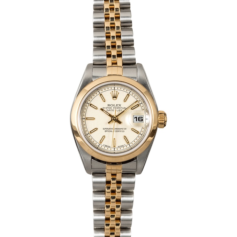 Rolex Lady Datejust 79163 Ivory Jubilee Dial