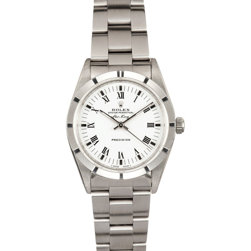 Used Rolex Air King 14010 – King In Stainless Steel 14010M at Bob’s Watches