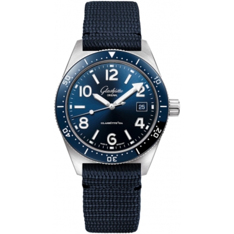 1-39-11-09-61-08 Sapphire Crystal Back Glashutte Original SeaQ Automatic 39.5mm Mens Watch