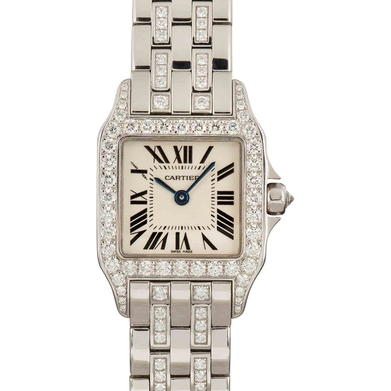 Buy Used Cartier Santos WF9003YC  – Sku: 160387