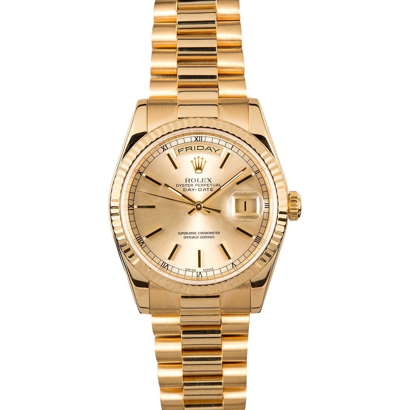 Buy Used Rolex 118238  – Sku: 110553